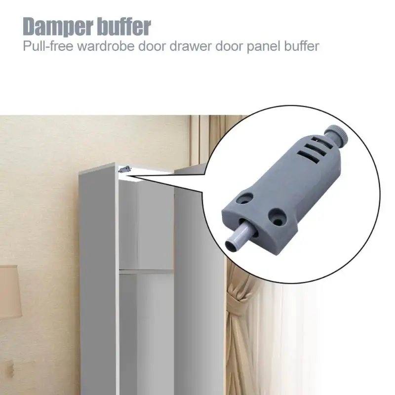 

Home Cabinet Cupboard Drawer Wide Scope of Application Long Service Life Door Catch Damper Buffer Kitchen Furniture Hardware