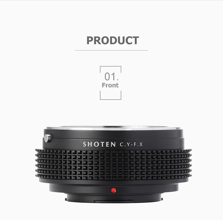 Shoten объектива переходное кольцо для объектива Contax Yashica CY к Fuji X X-T3 X-Pro2 X-A2 камера