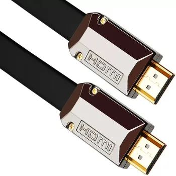 

2019 1080P Micro HDMI to HDMI 1m 1.5m 1.8m 3m 5m Gold Plated HDMI connector for HDTV Projector Mobile phone Flat Camera