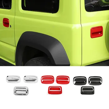 

6pcs Car Door Handle Shell Car Side Door Rear Tail Door Handle Decoration Cover for Suzuki Jimny 2019 2020 Accessories