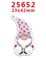 25652 30 шт мультяшный персонаж плоское украшение из смолы PR 25573 - Цвет: 25652