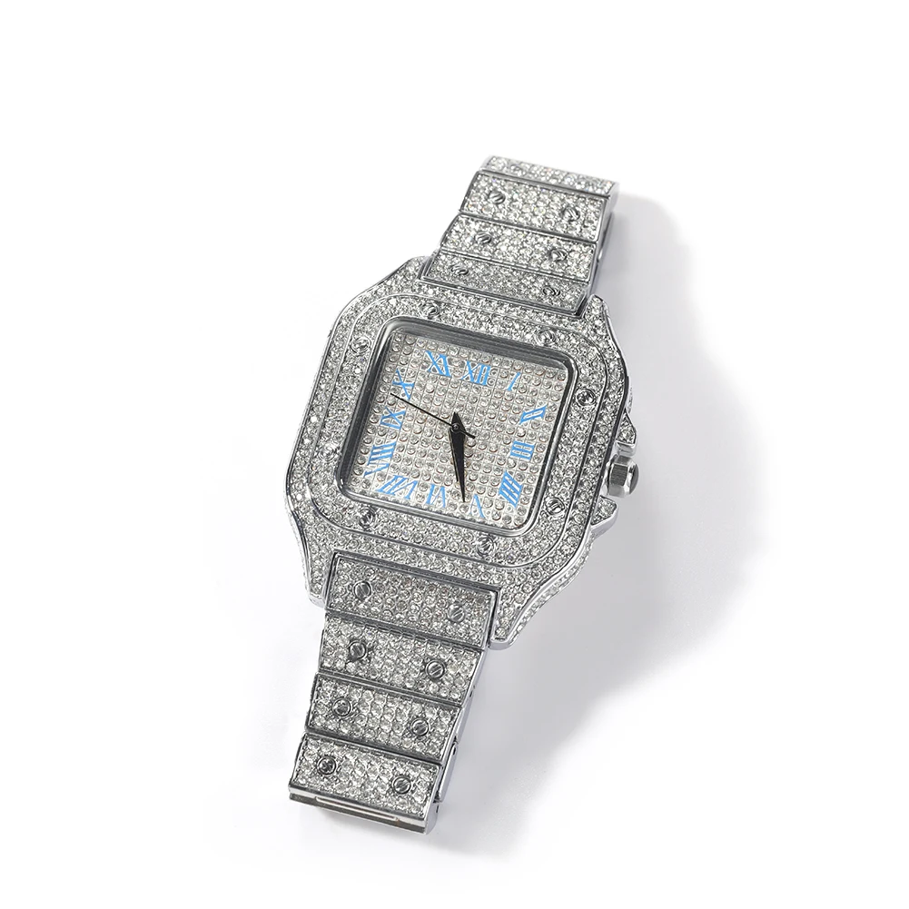 TOOCAT Orologio Donna Analogico Oro Rosa Con Glitter E Diamanti, Cinturino In Pelle, Impermeabile 30m, Regalo Per Studentesse