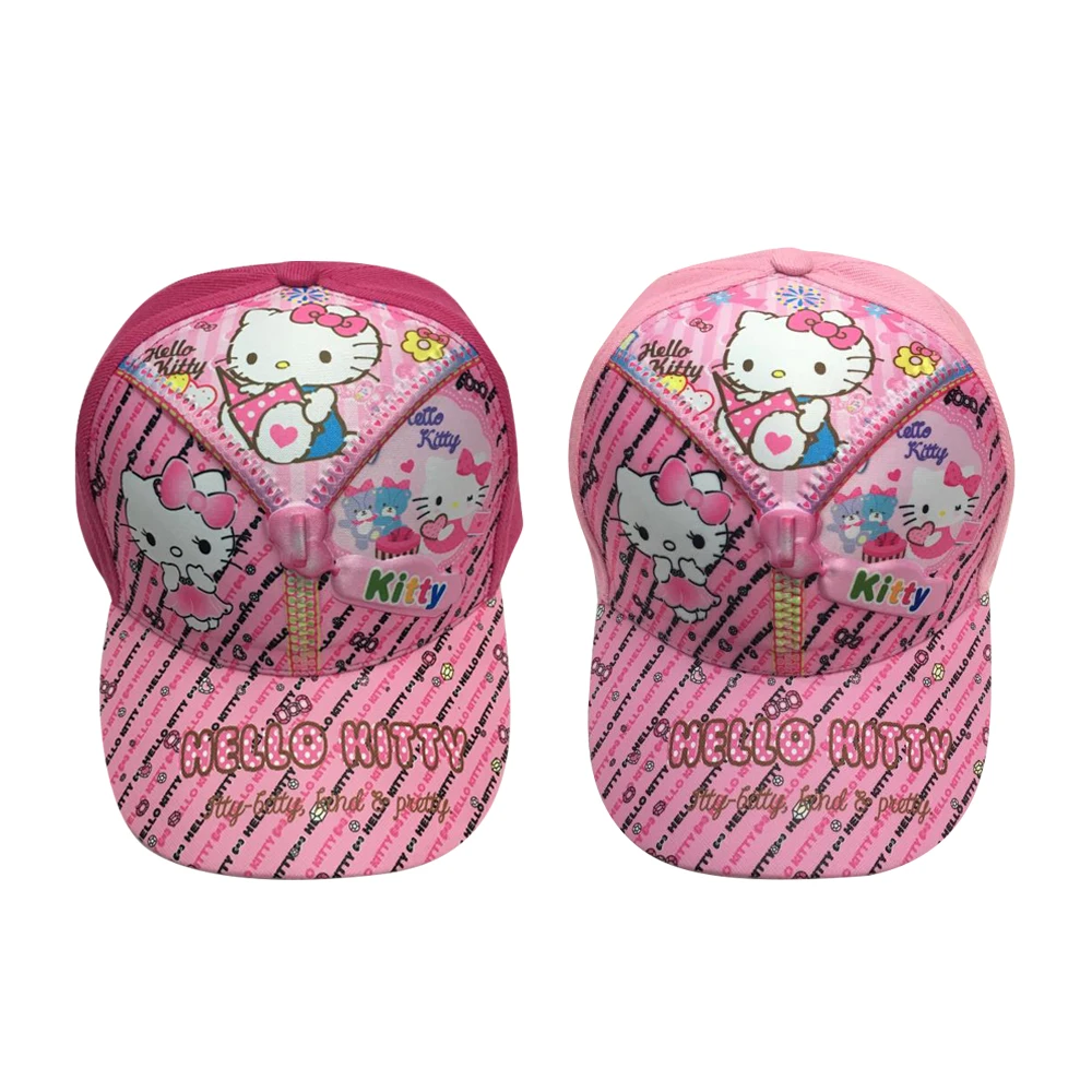 Милая Детская Повседневная солнцезащитная Кепка Hello Kitty повседневная