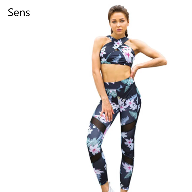 Женская Спортивная одежда для фитнеса ropa yoga set