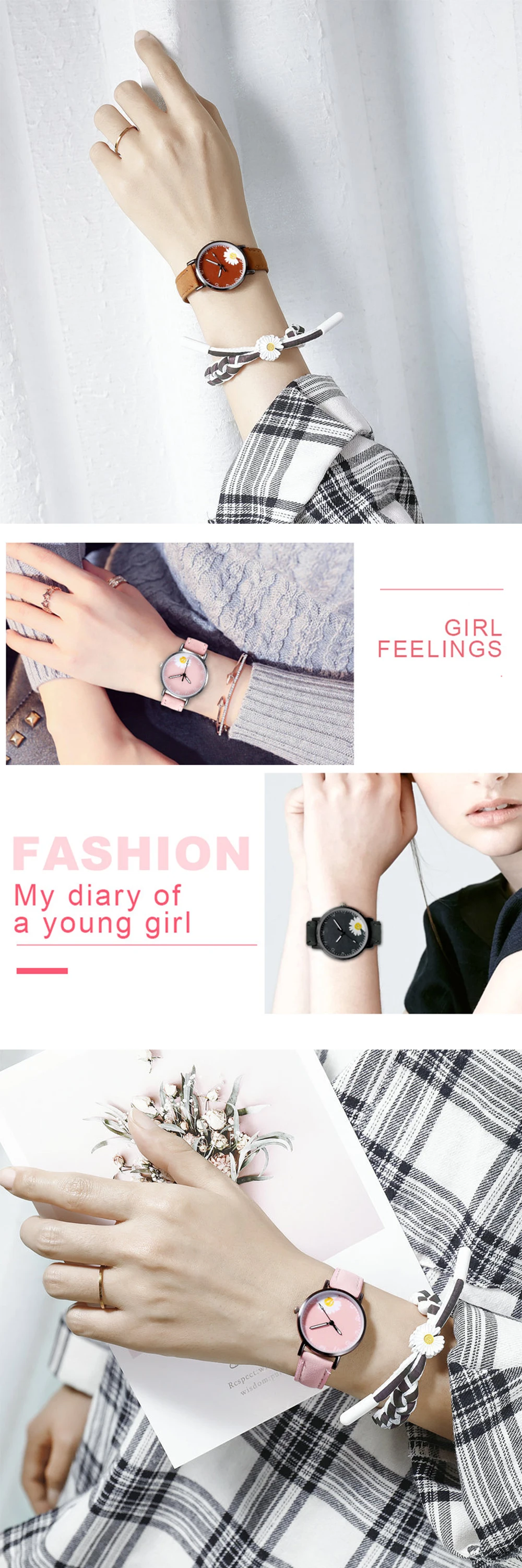 2022 New Women Fashion Casual Wristwatches