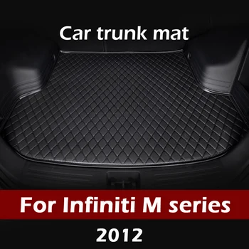 

MIDOON Car trunk mat for Infiniti M series Sedan M25L 2012 cargo liner carpet interior accessories cover