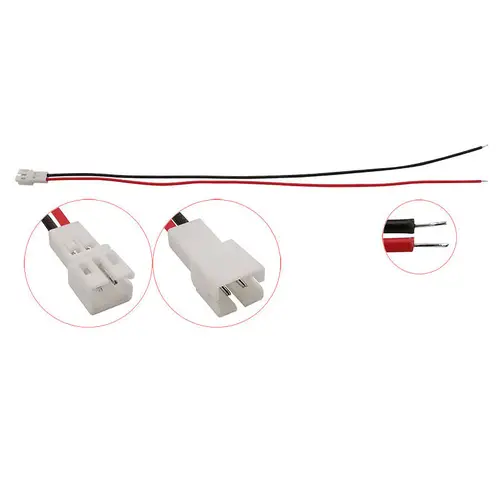 5Pair PH2.0 2Pin JST Wire Connectors Pitch 2.0mm JST 2P Micro Male Plug Female Jack DIY Electrical Cable Adapter 10/15/ 20CM - Image 3