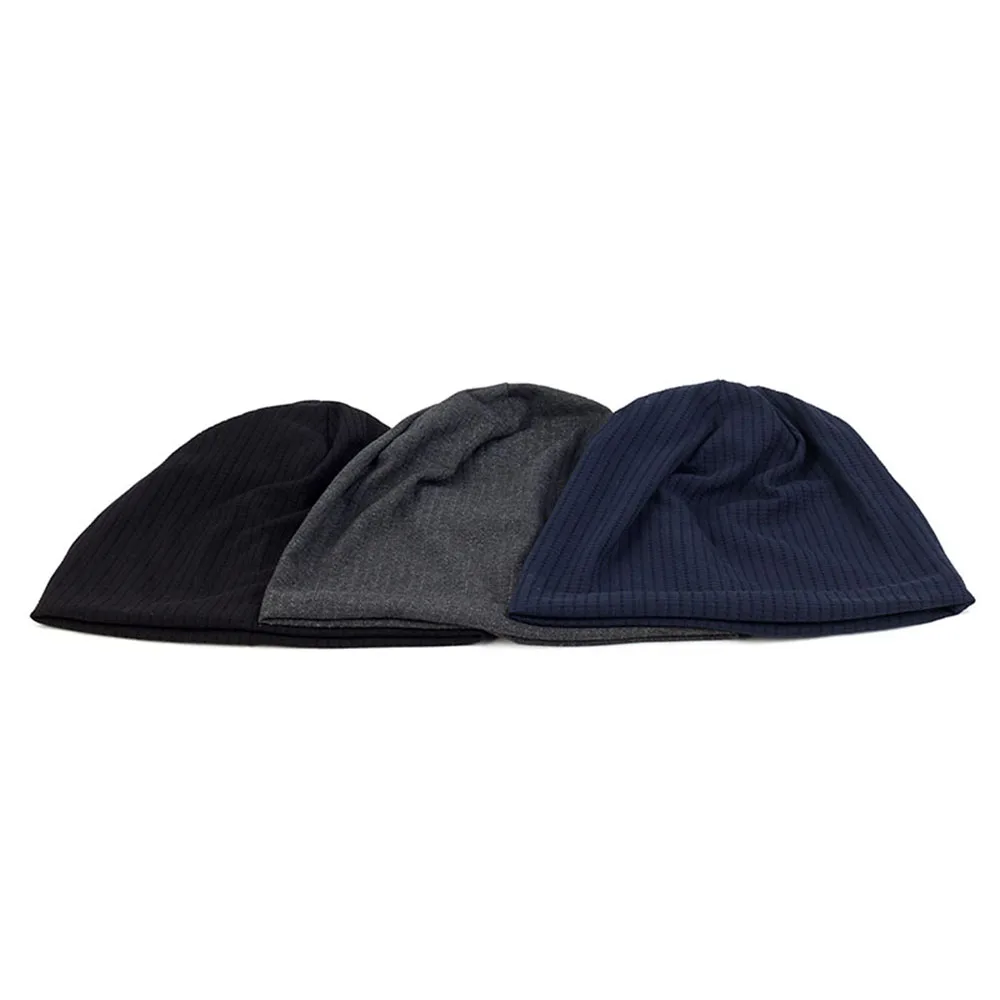 Geebro, повседневные хлопковые шапки с гофрированной резинкой, шапки и кепки для женщин и мужчин, новые осенне-зимние сутулящиеся шапки Skullies унисекс, простые, большие размеры