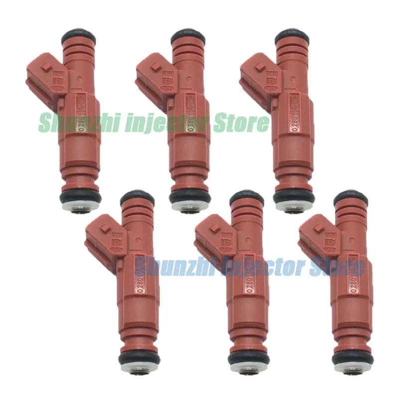 6 шт. топливный инжектор для Dodge Jeep OEM 0280156013 M-9593-LU24, M-9593-LU24A