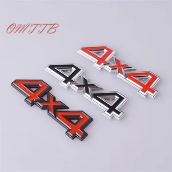 

2020 3D Metal 4x4 Auto Car Sticker 4 Drive Emblem Badge for JEEP Patriot Wrangler Grand Cherokee Compass Prado Car Styling