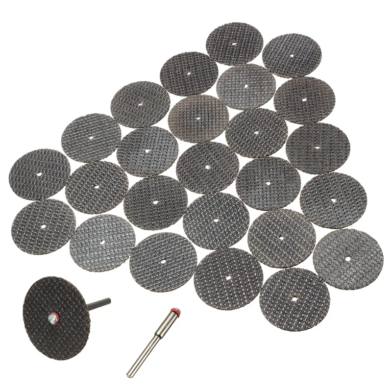 26Pcs/lot Metal Cutting Disc Dremel Grinder Rotary Circular Saw Blade Dremel Wheel Cutting Sanding sanding disc cutting disc grinding disc abrasive wheel grinding wheel cutting blade