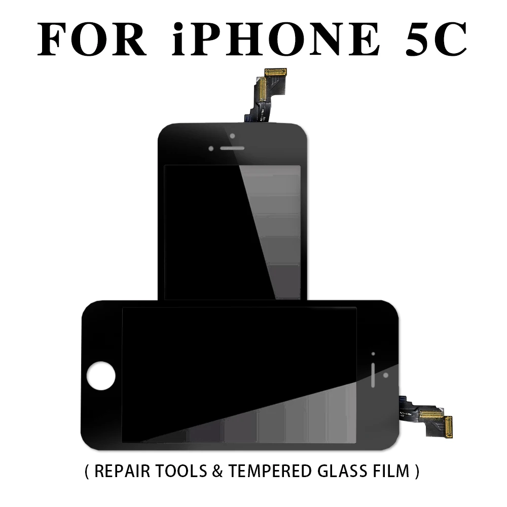 FVBH AAAAA сенсорный экран дигитайзер ЖК-дисплей для iPhone 5 5S 5C передняя сенсорная