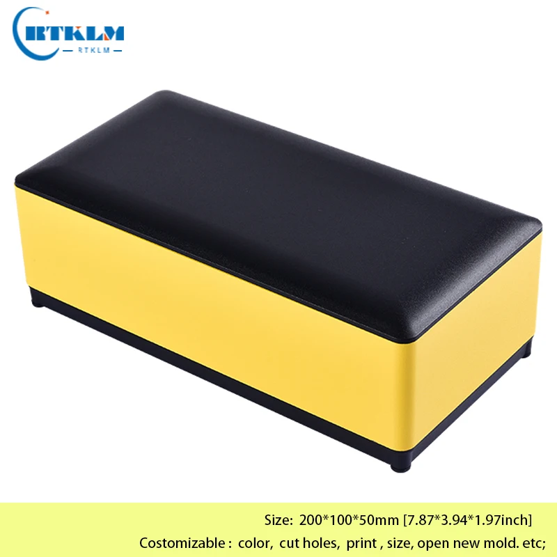 Aluminium enclosure junction box DIY box for electronic project aluminum amplifier enclosure instrument enclosure 200*100*50mm