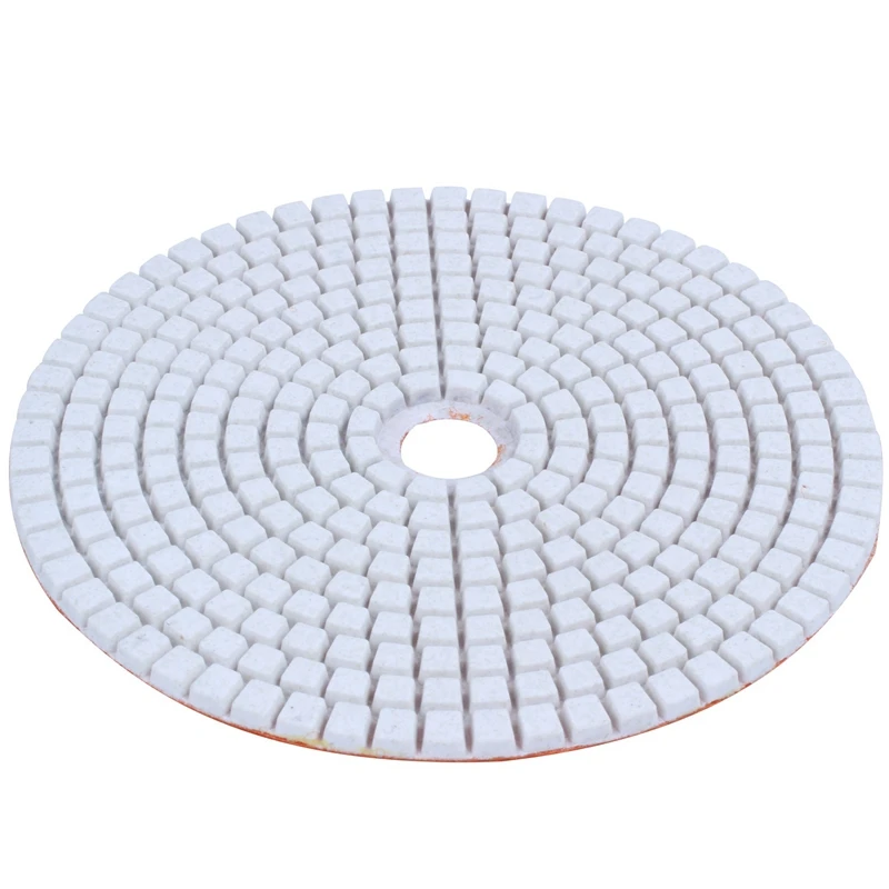 Top-5 inch 125mm Wet Diamond Polishing Pads Marble Granite Grits