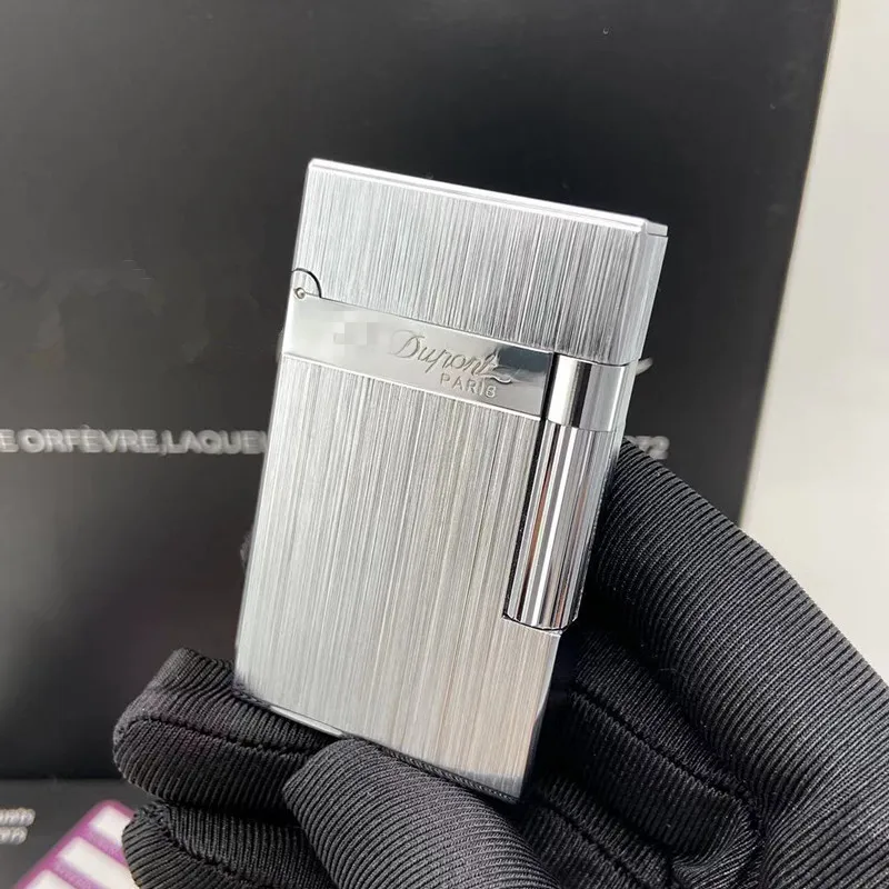 S.T Memorial D upont lighter Bright Sound! New With the Box and Adapter Serial number TH53