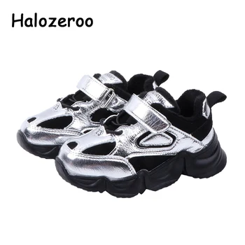 

Winter Children Sport Sneakers Kids Casual Sneakers Baby Girls Warm Brand Shoes Boys Black Chunky Sneakers Toddler Shoe Trainers