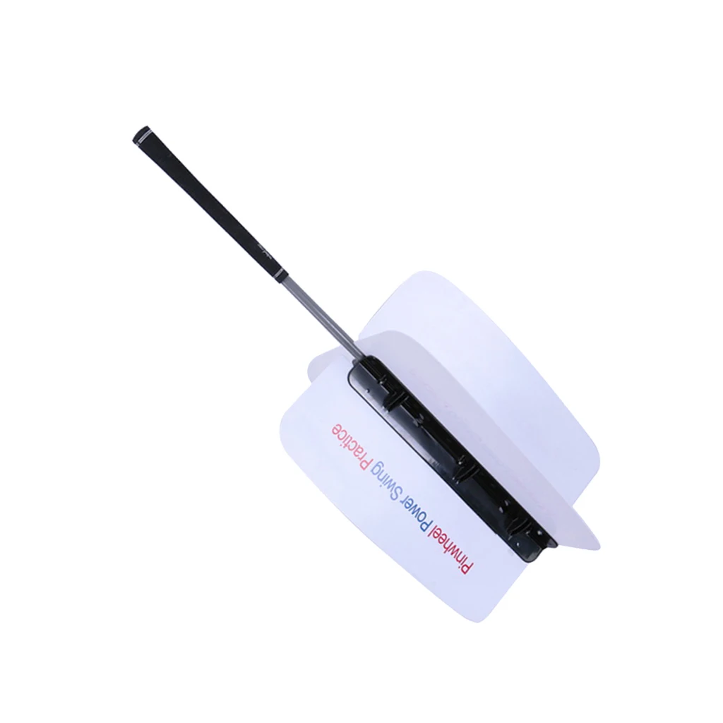 

Pro Golf Swing Power Fan Club Pinwheel Trainer Training Practice Aid Rubber Grip