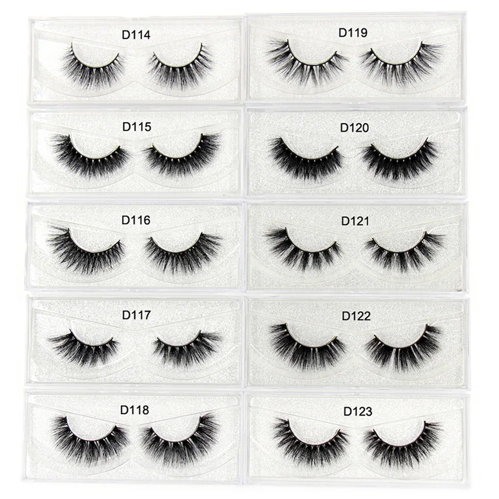 SOQOZ 3D Mink Lashes Reusable Eyelashes 100% Cruelty Free Handmade Natural False Popular Makeup | Красота и здоровье