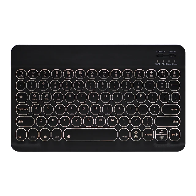 Jelly Comb – clavier Bluetooth sans fil, rétroéclairé, 7 couleurs