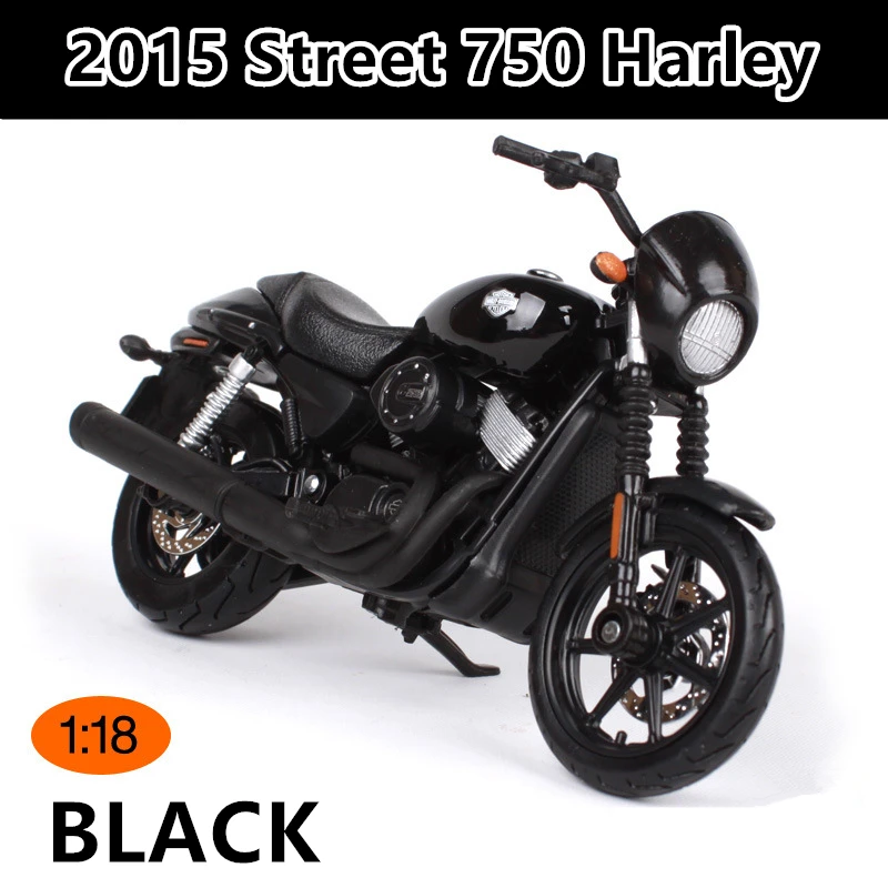 Maisto 1:18 мотоцикл Harley оригинальная Авторизованная модель мотоцикла из сплава игрушечный автомобиль Коллекционирование - Цвет: 2015