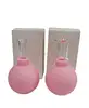 1-4pcs Vacuum Cupping Cups Set Rubber Head Glass Anti Cellulite Massage Chinese Therapy Face Cupping Set Cans For Health Massage 6