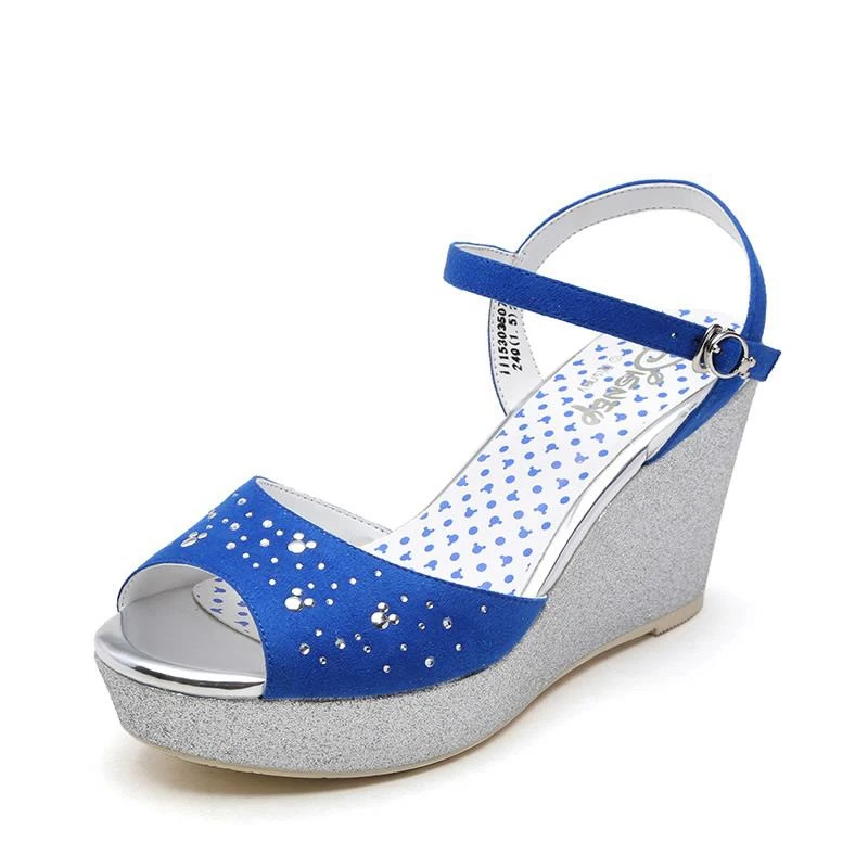 Удобные милые сандалии для отдыха с изображением Микки Мауса; Sandalias Mujer; женские сандалии на платформе; Damens Sandalen