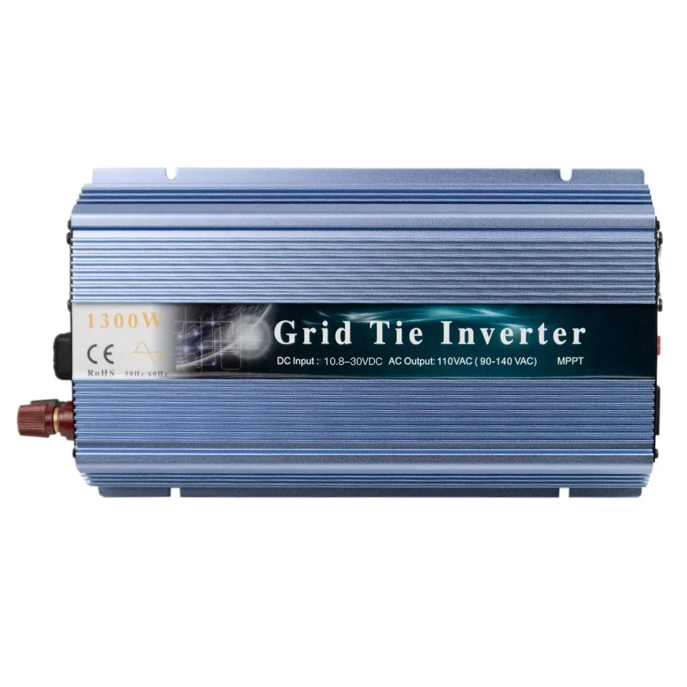 

1000W Grid Tie Inverter MPPT micro Inverter 36 72 Cells Function Pure Sine Wave Output 20-50VDC to 80-260 VAC Solar Inversor