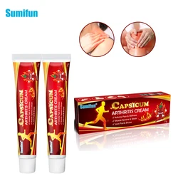 2 Pcs Sumifun Pain Relief Pepper Cream Capsicum Arthritis Cream Hot For Rheumatoid Arthritis Joint Knee Chinese Medicine Ointmen