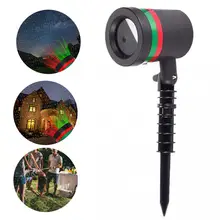 Рождественский движущийся светодиодный лазерный проектор Звездное небо проекционный светильник вечерние домашний сценический светильник наружное водонепроницаемое украшение сада