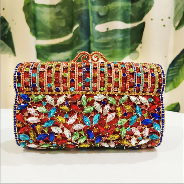 New Flower Evening Bag Clutch Bags Women Clutches Wedding Party