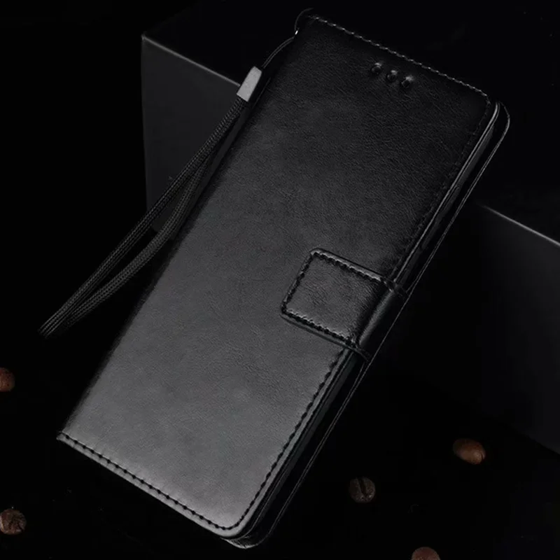Кожаный чехол для Asus ROG Phone II ZS660KL чехол-книжка с карманом | Мобильные телефоны и