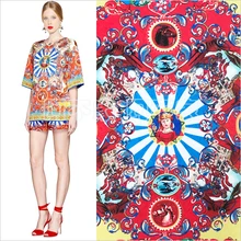 Тканый Tissus горячая Распродажа африканская ткань пэчворк Базен Riche Getzner платье барокко для недели моды ткани