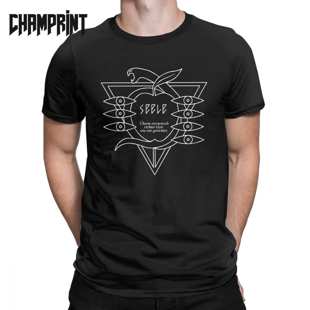Seele Evangelion Neon EVA T-Shirt for Men Vintage Cotton Tee Shirt Round Neck Short Sleeve T Shirts 4XL 5XL 6XL Clothes |