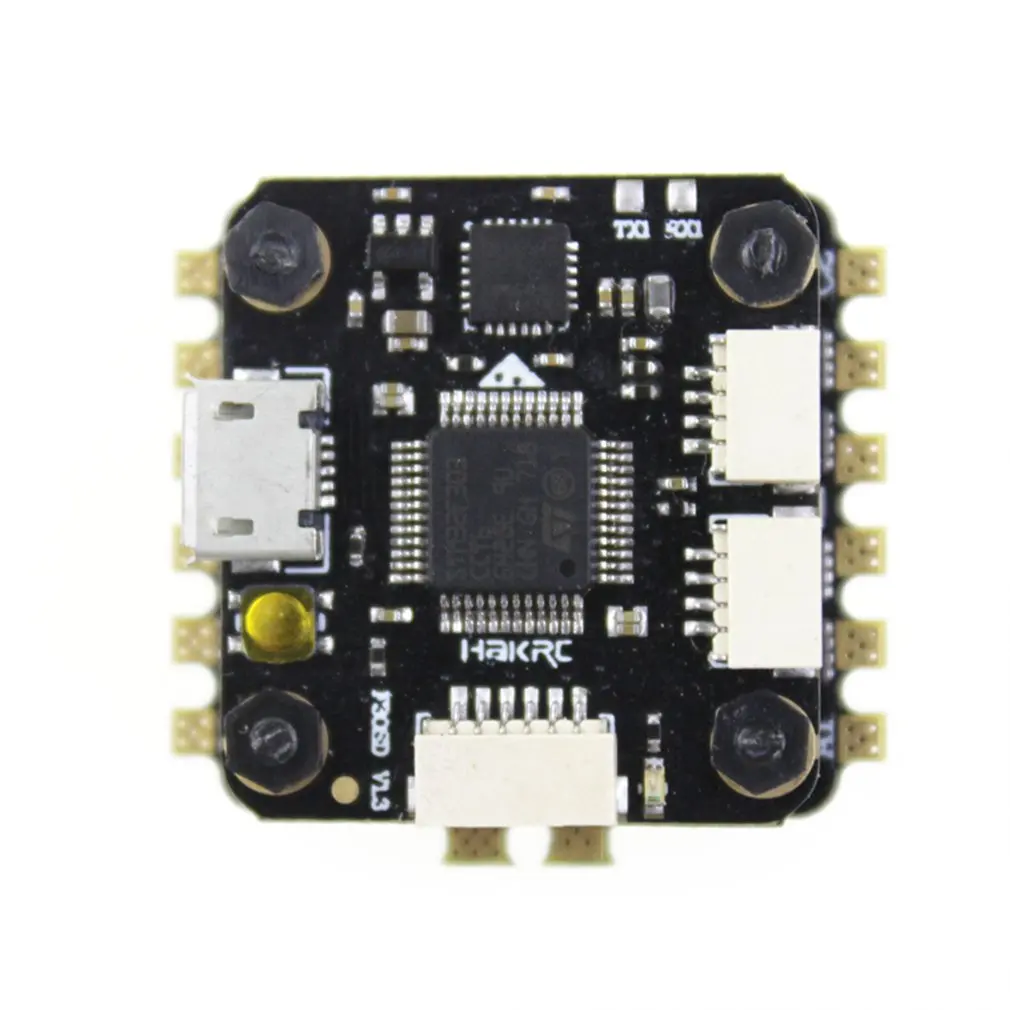 HAKRC мини F3 Flytower Контроллер полета интегрированный OSD 4 в 1 BLHeli 15A ESC встроенный 5 в 2A Выход BEC для FPV RC Дрон