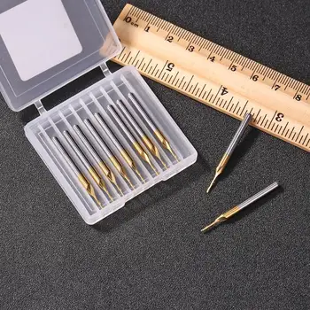 

Durable Drill Bit Portable Delicate Design Spiral Woodworking Milling Cutters Router Bit Double Edge Engraving Tool