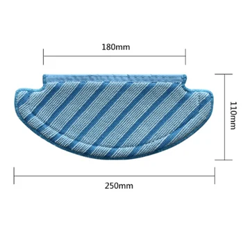 

Replace Cleaning Cloths 5PCS For Ecovacs Deebot T8 Vacuum Cleaner Parts Tools