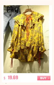 [EWQ] шифоновая плиссированная полосатая Свободная блузка большого размера топ модная повседневная женская рубашка с длинными рукавами Осень новинка QK208