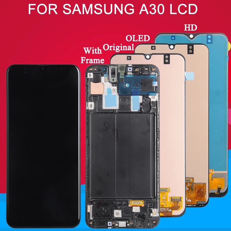 Dinamico 6 4 дюймов A305 Lcd для Samsung Galaxy A30 дисплей SA305F LCD с сенсорным экраном дигитайзер