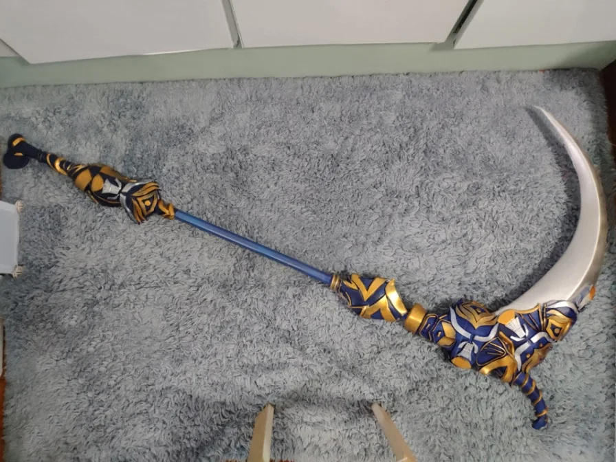 Lord El Melloi II Case Files Gray Weapon Scythe Cosplay Prop