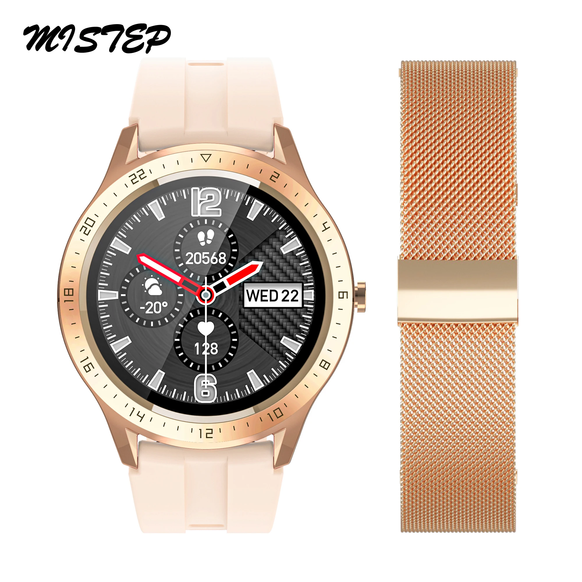 Смарт-часы MISTEP S28 мужские 1 28 дюйма 30 дней в режиме ожидания | Электроника