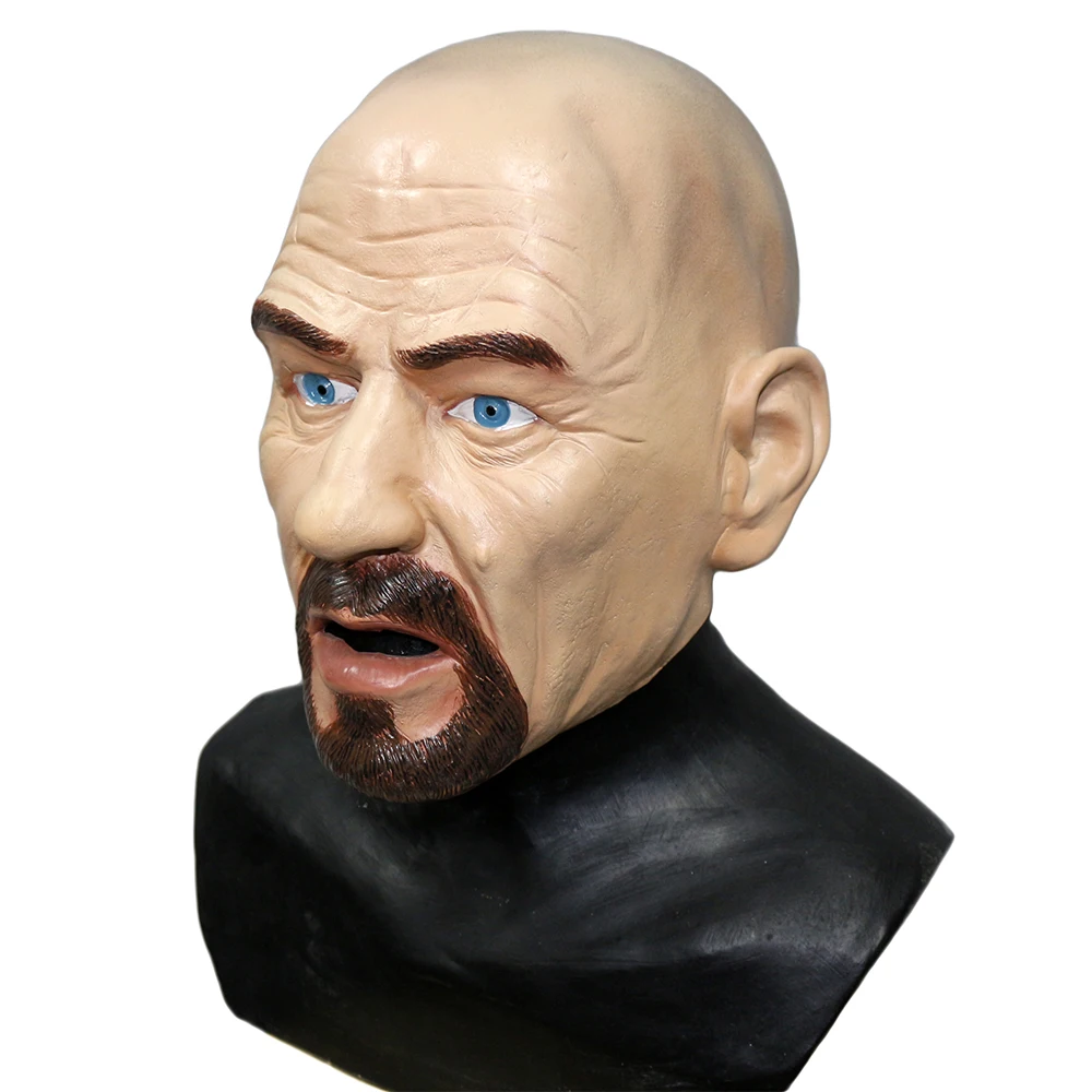 Deluxe Quality Adult Celebrity Masks Heisenberg Fancy Dress Latex Breaking Mask For Party