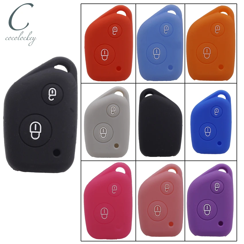 Cocolockey силиконовый чехол для автомобильного ключа Peugeot 106 205 206 306 405 406 Citroen Berlingo Xsara