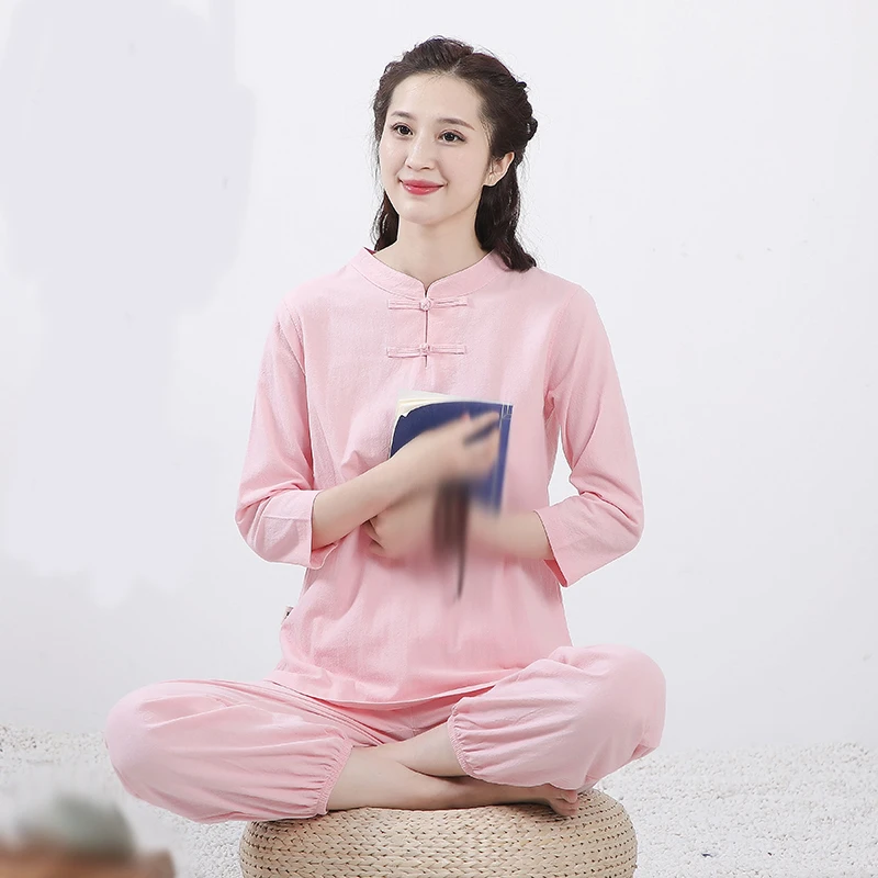 Conjunto de ropa deportiva de estilo chino para traje holgado para gimnasio, para primavera y verano|Disfraces de películas y TV| - AliExpress
