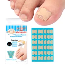 

36/72PCS Pedicure Tools Ingrown Toenail Physical Straightening Corrector Elastic Correction Patch Correction Patch Sticker Clip