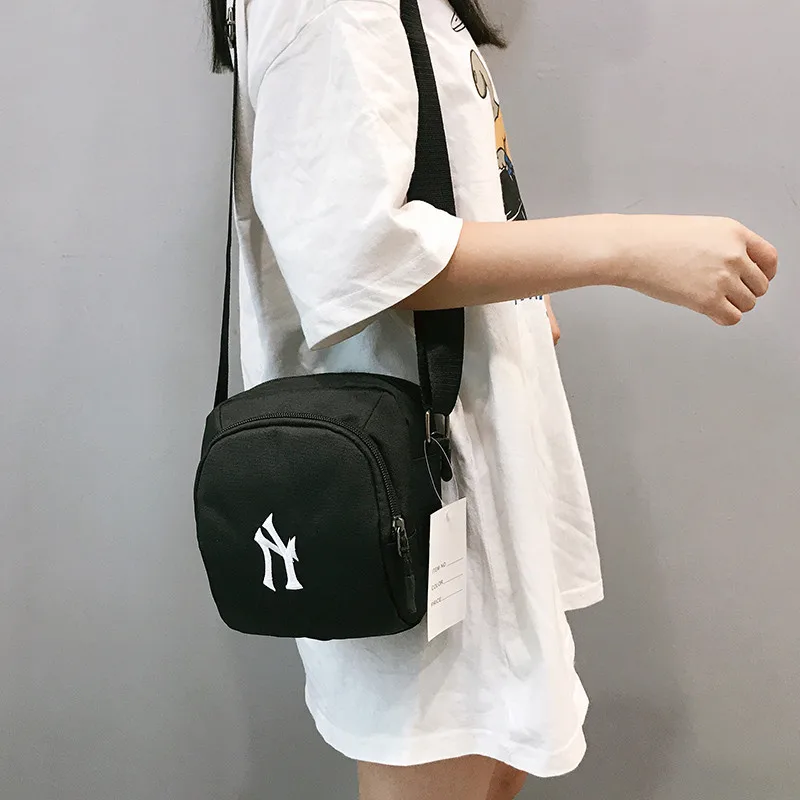

Bag Women's Korean-style Trend Shoulder Bag Oxford Waterproof Girl'S Shoulder Bag Casual Lettered Embroidery Mobile Phone Bag