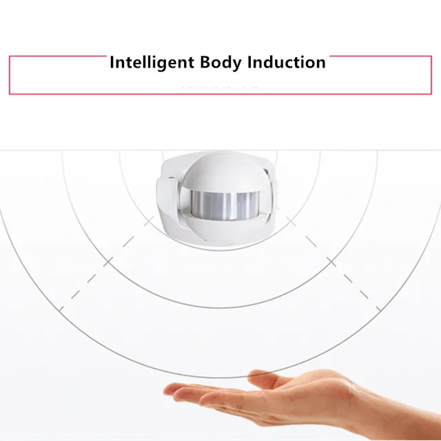 Home Security Alarm Systen 180 Degree Outdoor IP44 PIR Infrared Motion Sensor Switch Movement Detector Automatic Lighting Switch 3
