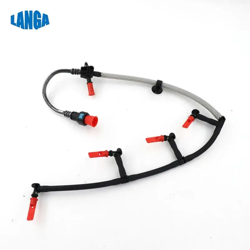 BK2Q9K022AF 9801197080 Fits for CITROEN PEUGEOT Boxer 2.2 HDi Fuel return Line Hose Pipe Diesel Injector fuel overflow | Автомобили и