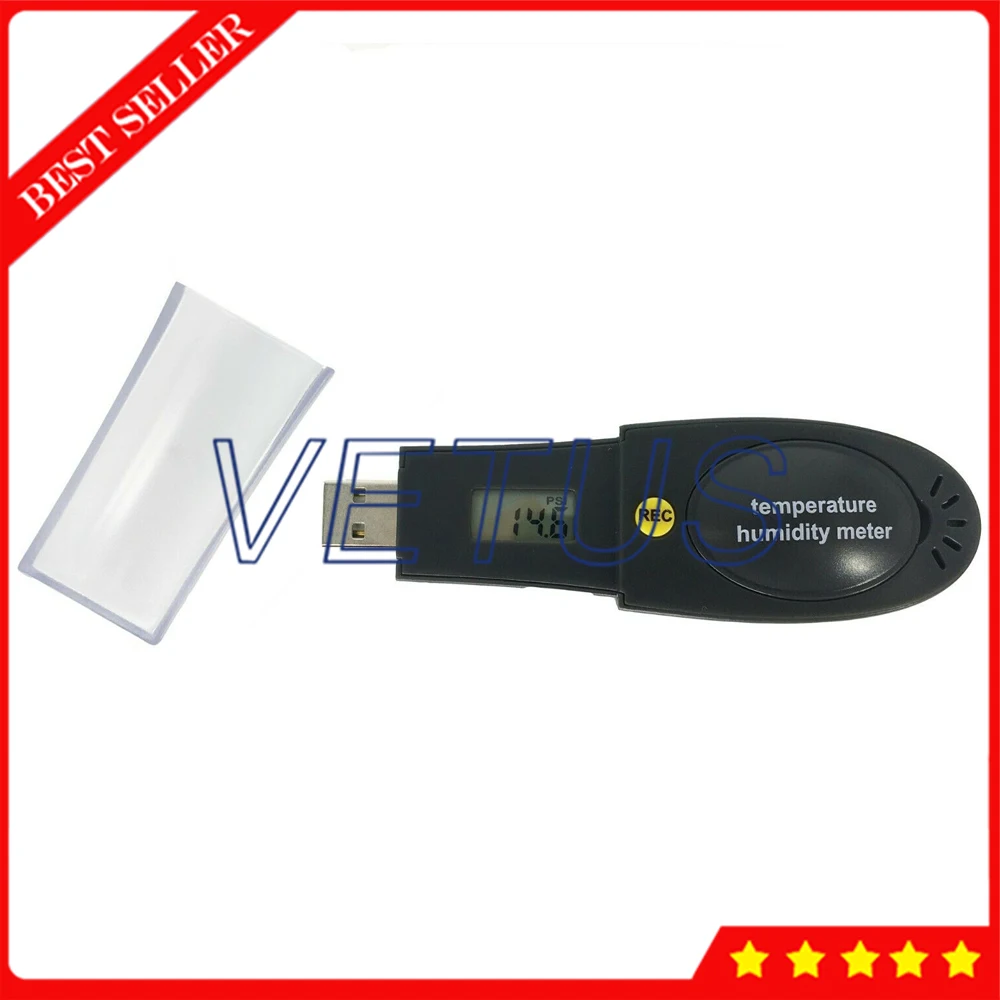 USB Измеритель температуры и влажности регистратор данных датчик давления воздуха Термометр-40~ 105℃(-40~ 221℉