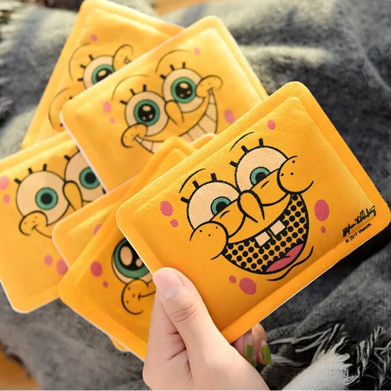 10 шт. Spongebob тепловые Пластыри для тела грелки теплые подушечки верхняя одежда