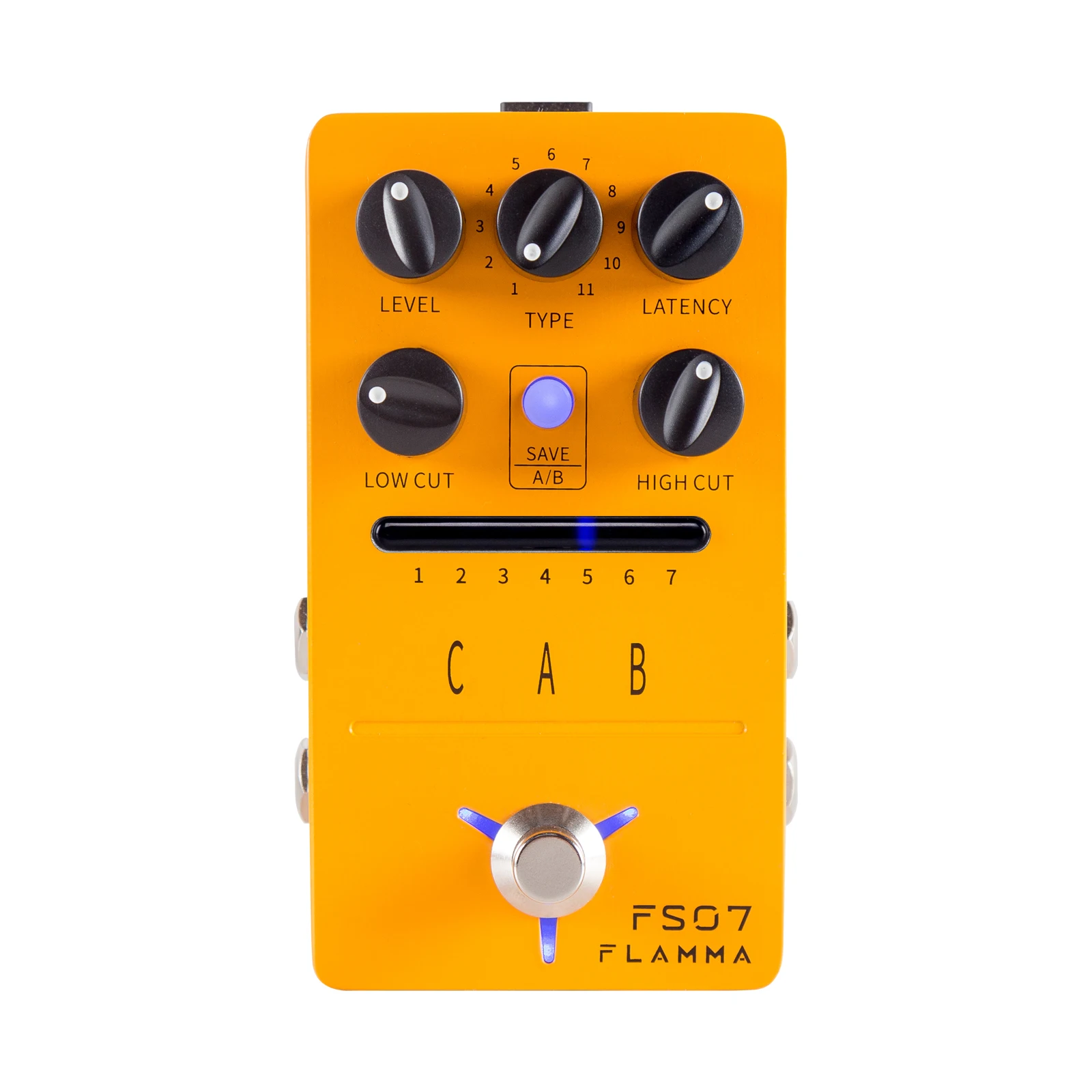 Pedal de Simulação para Guitarra Simulação da Cabine Efeitos de Resposta Flamma Armário Carregador 7 Presentes 11 Fábrica Fs07 ir - Image 2